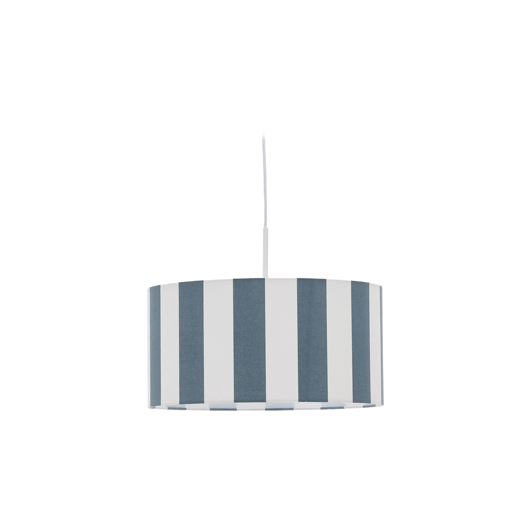 Ciral Абажур потолочного светильника с синими и белыми полосками Ø 40 La Forma (ex Julia Grup)