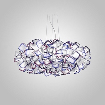 Подвесная люстра CLIZIA D78 Purple by ImperiumLoft