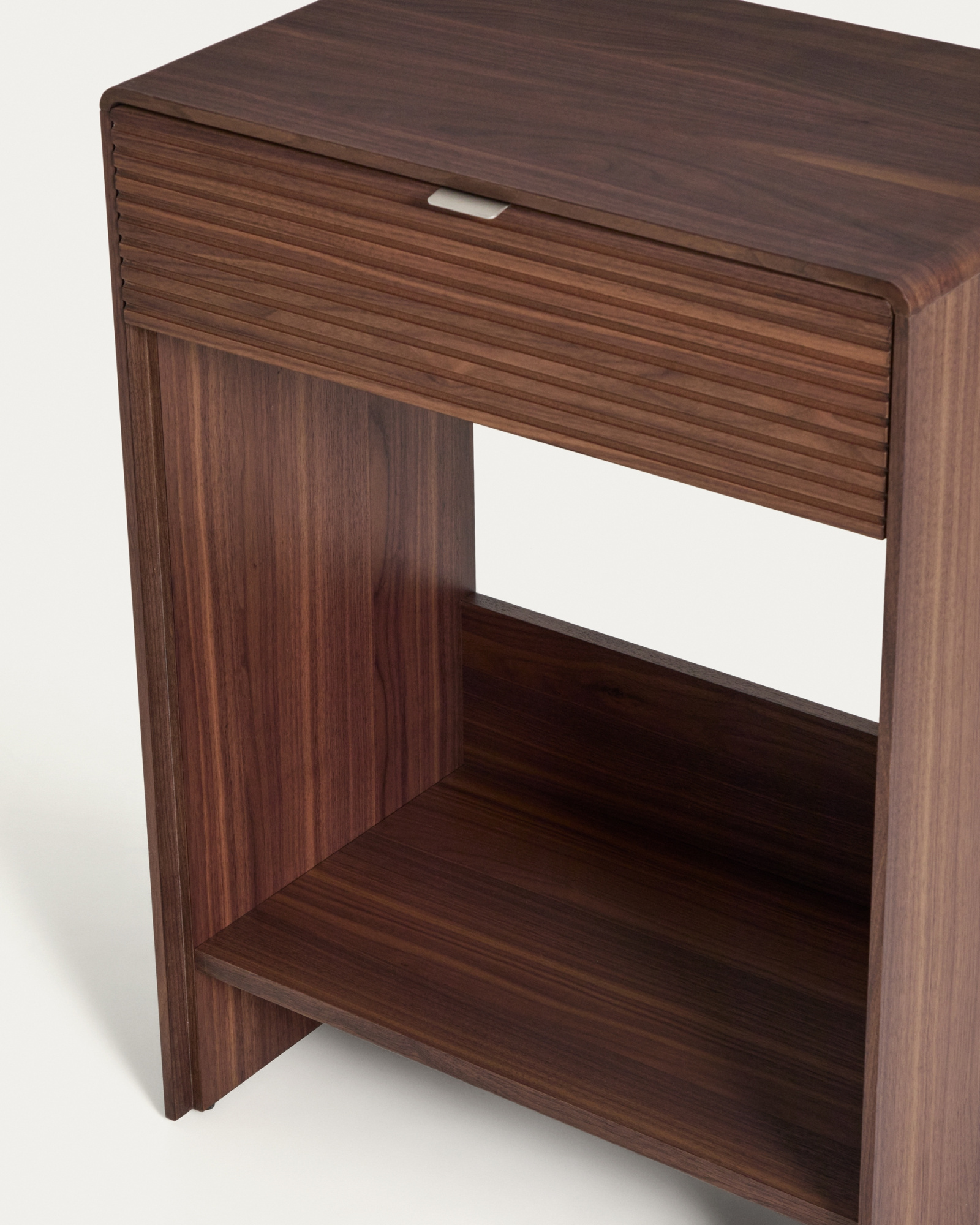 Буфет Norlen с ящиком и полкой из орехового шпона 60 x 81 см La Forma 463579