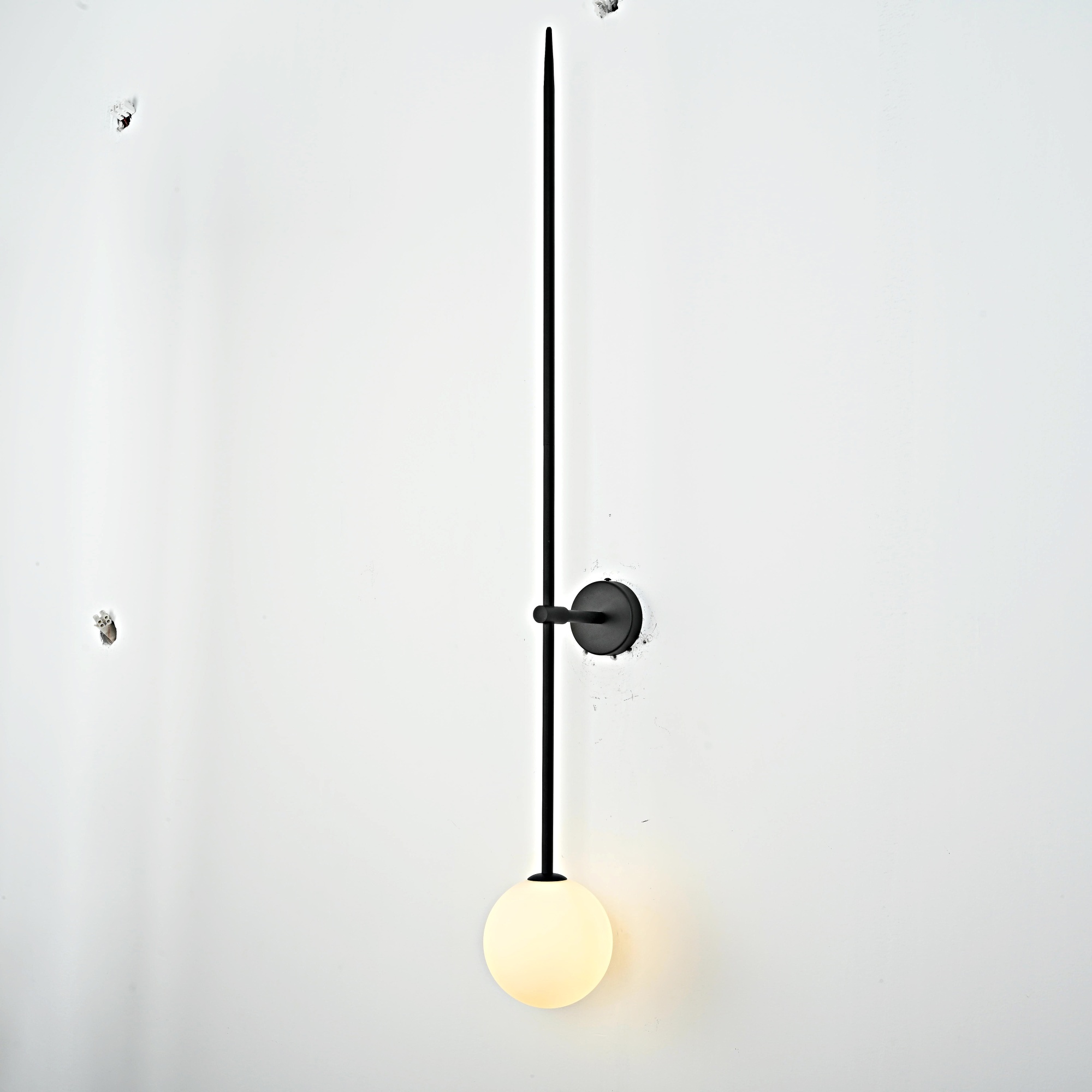 Настенный Светильник Lines Ball 100 Black By Imperiumloft