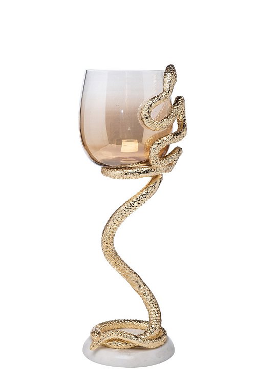 Подсвечник декоративный "Serpente" Garda Decor 69-321004