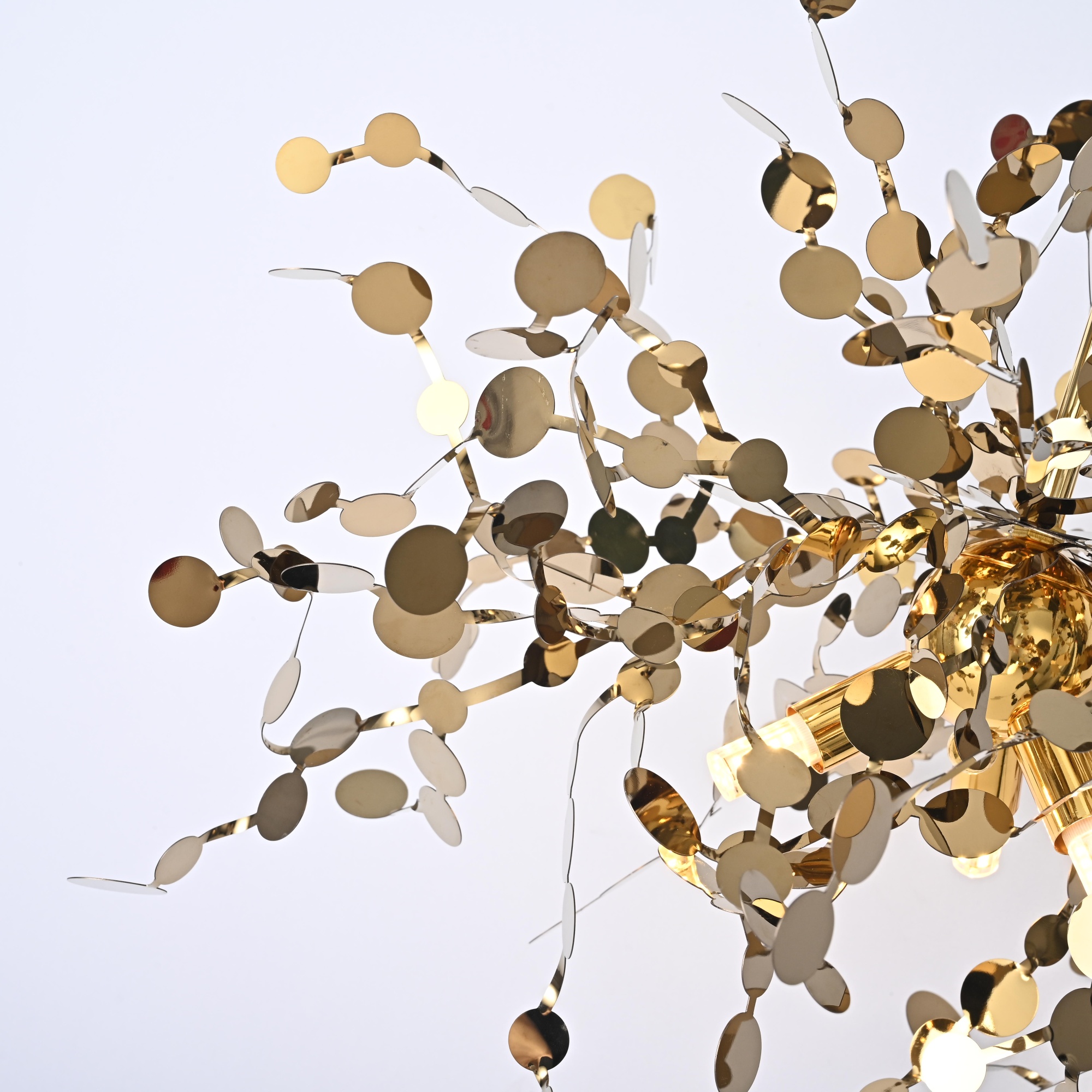 Люстра Tezani Argent Suspension Pendant Lamp 40 Gold By Imperiumloft