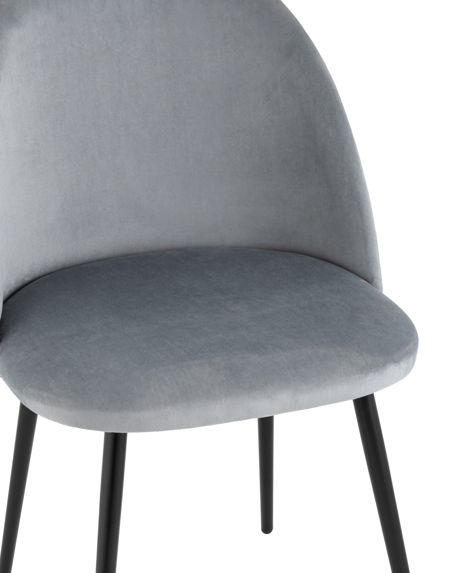 Стул Фолио велюр серый Stool Group