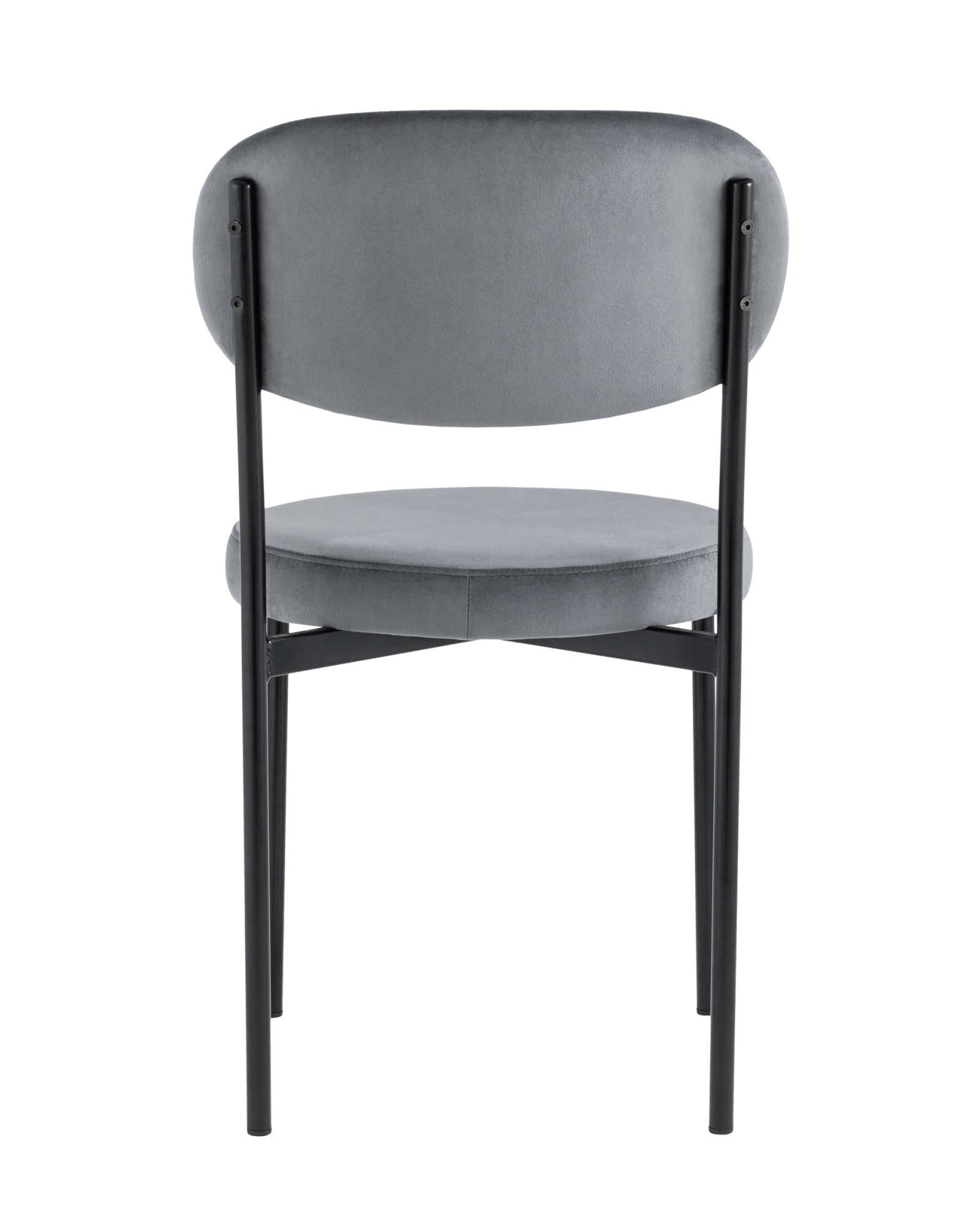 Стул Бриф NEW велюр серый Stool Group