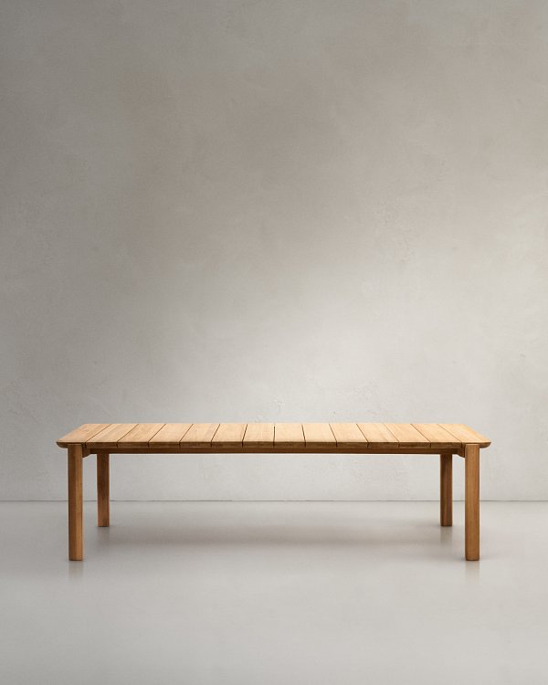 Стол Icaro из массива тикового дерева, 280 x 112 см, 100% FSC La Forma (ex Julia Grup)