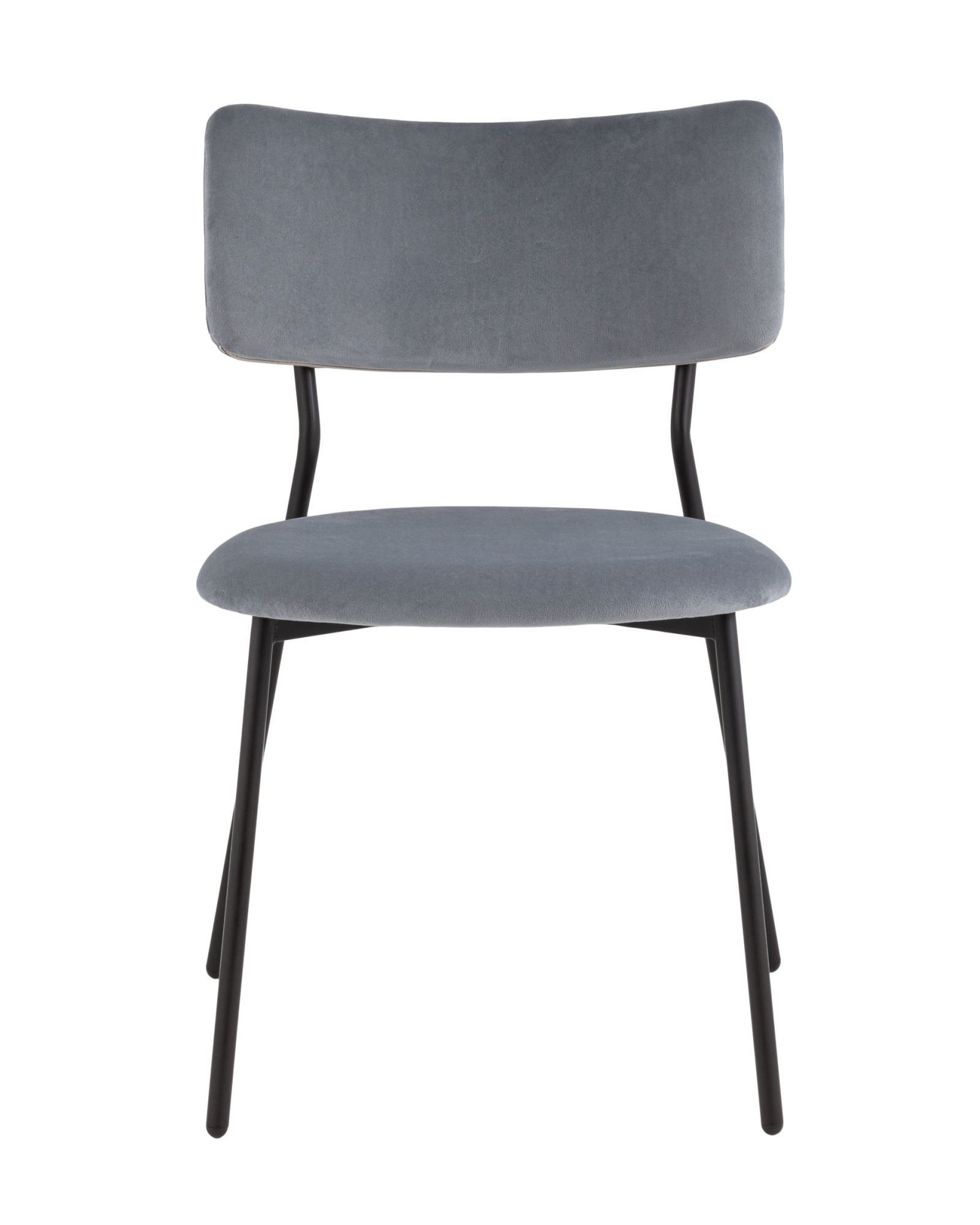 Стул Амелия велюр серо-голубой Stool Group