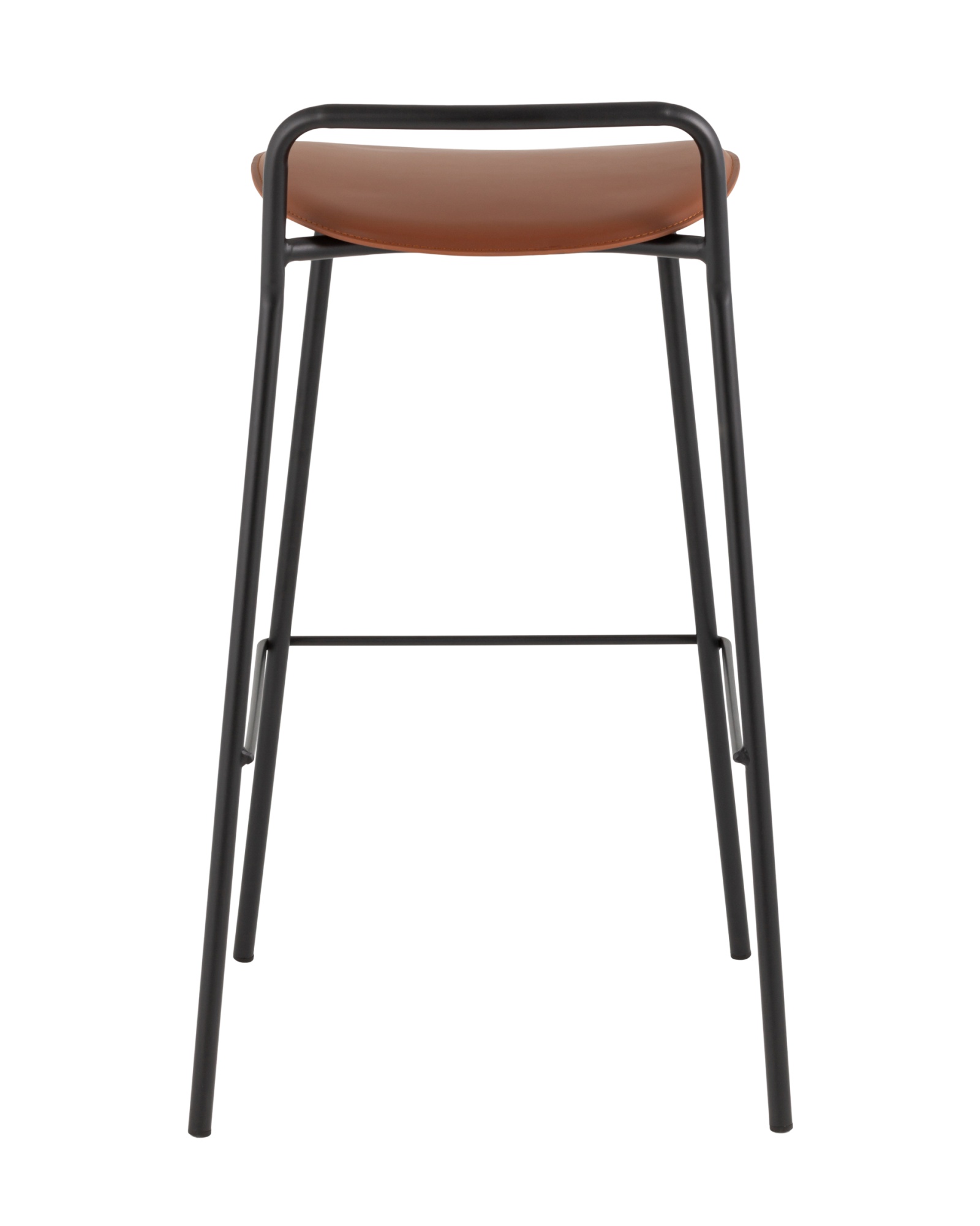 Стул барный Mantis экокожа коричневый Stool Group