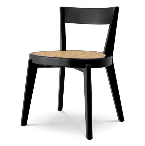 Обеденный Стул Eichholtz ALVEAR CLASSIC BLACK FINISH 118048