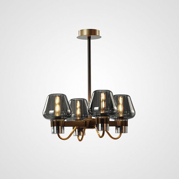 Люстра MONTALEMBERT D45 Smoky by ImperiumLoft