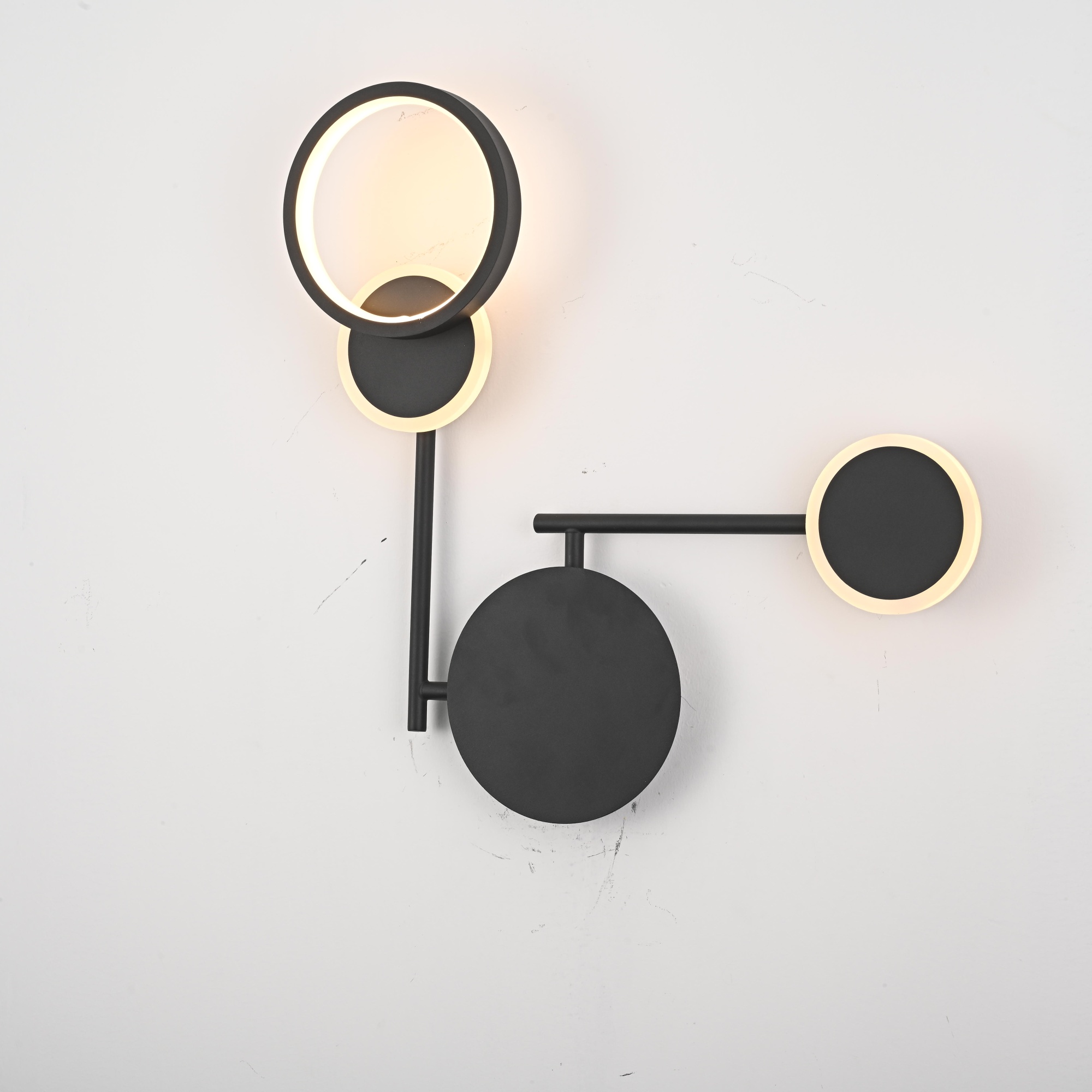 Настенный светильник ZINGY C Black by ImperiumLoft