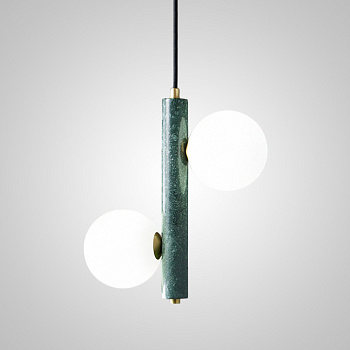 Подвесной светильник GERVIN L2 Green by ImperiumLoft