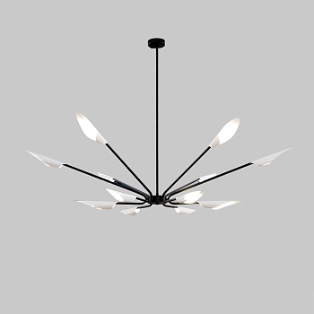 Люстра на штанге MOTHS D149 by ImperiumLoft