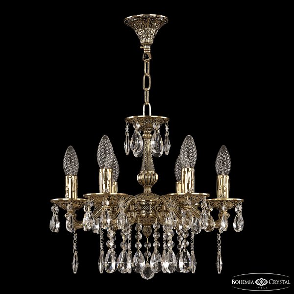 Люстра бронзовая 70126/6/125 A GB Bohemia Ivele Crystal