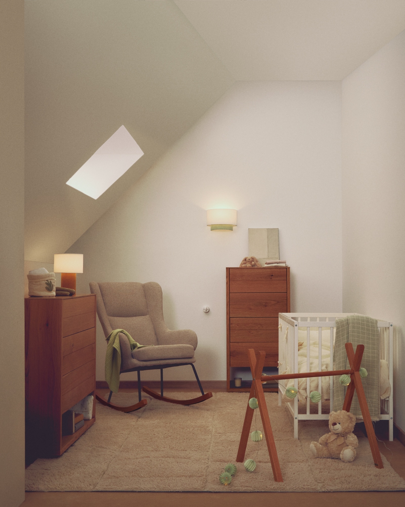 Bianella Вельветовая настольная лампа горчичного цвета La Forma (ex Julia Grup)