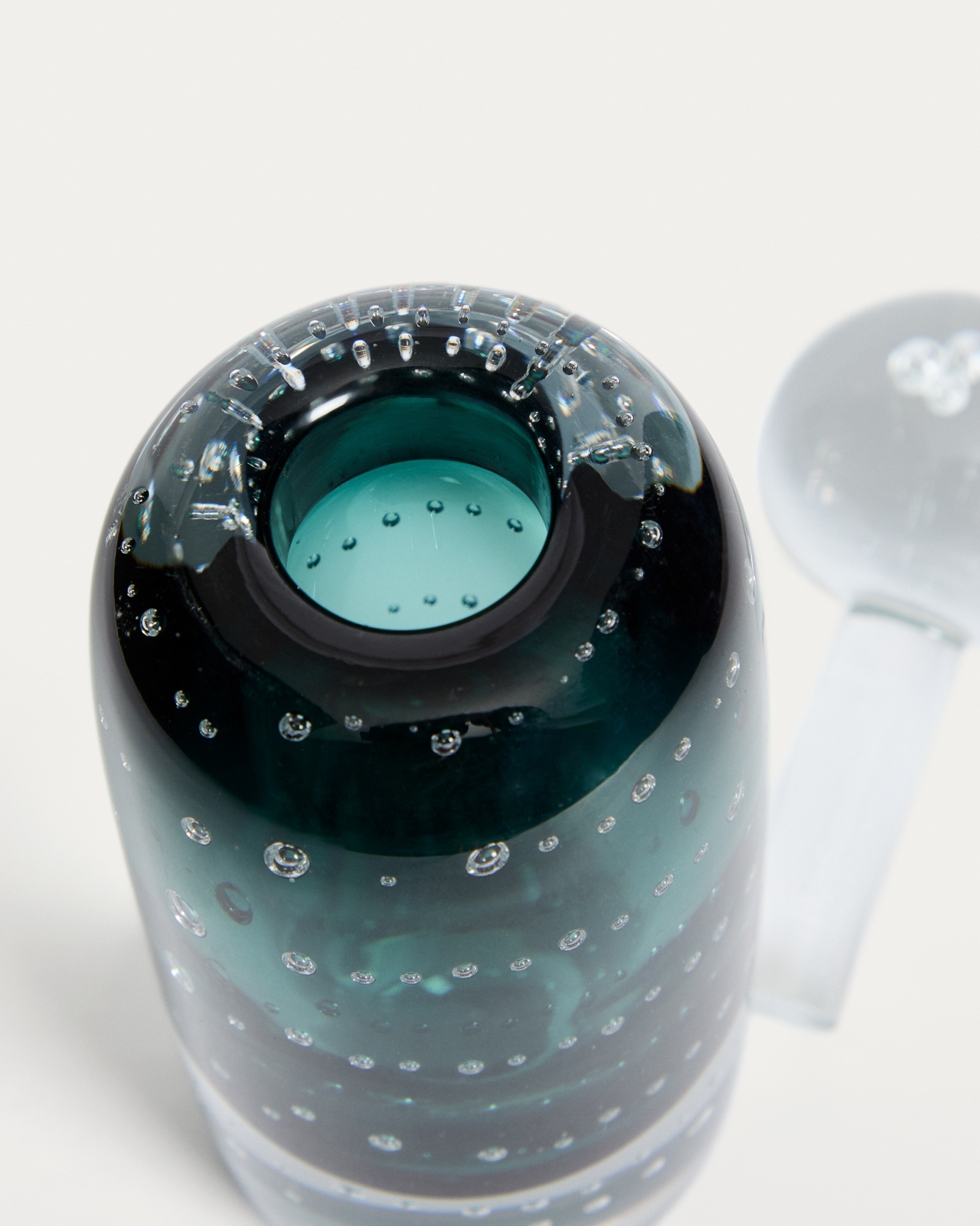 Ваза из зеленого стекла Lunivo 16,5 см La Forma (ex Julia Grup)