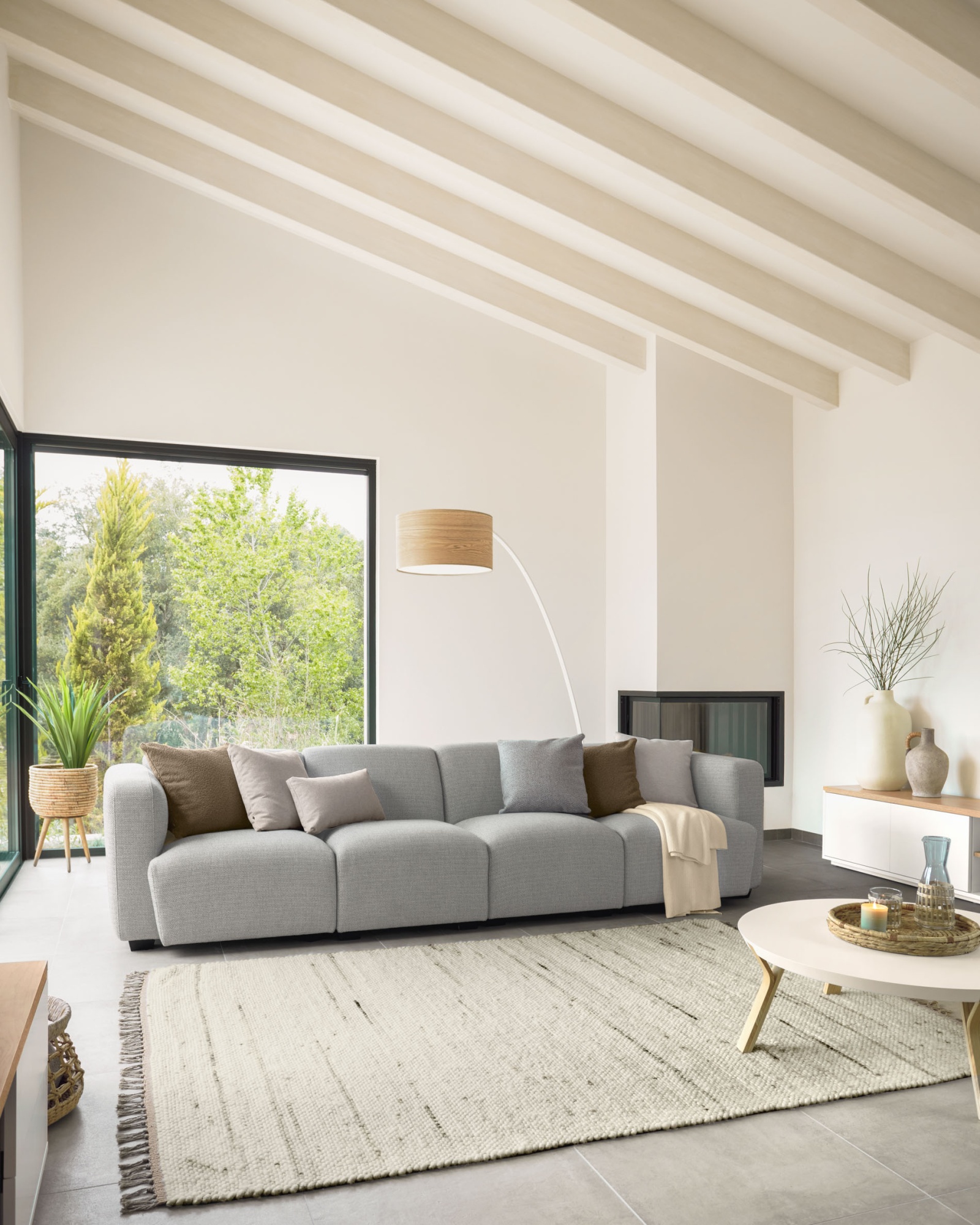 Журнальный столик Solid белый матовый La Forma (ex Julia Grup)