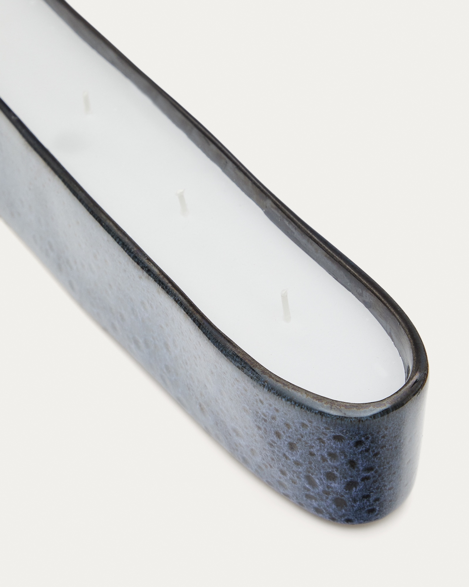 Sapira Свеча керамическая синяя 6 x 34,5 см La Forma (ex Julia Grup)