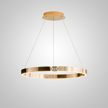 Подвесная люстра SELLIF RING D60 Brass by ImperiumLoft