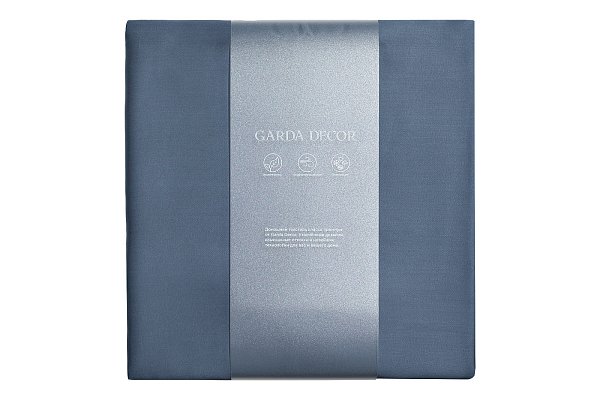 Простыня Сопрано 270х280см синяя Garda Decor 131SH-4226-PROS SOPR SIN