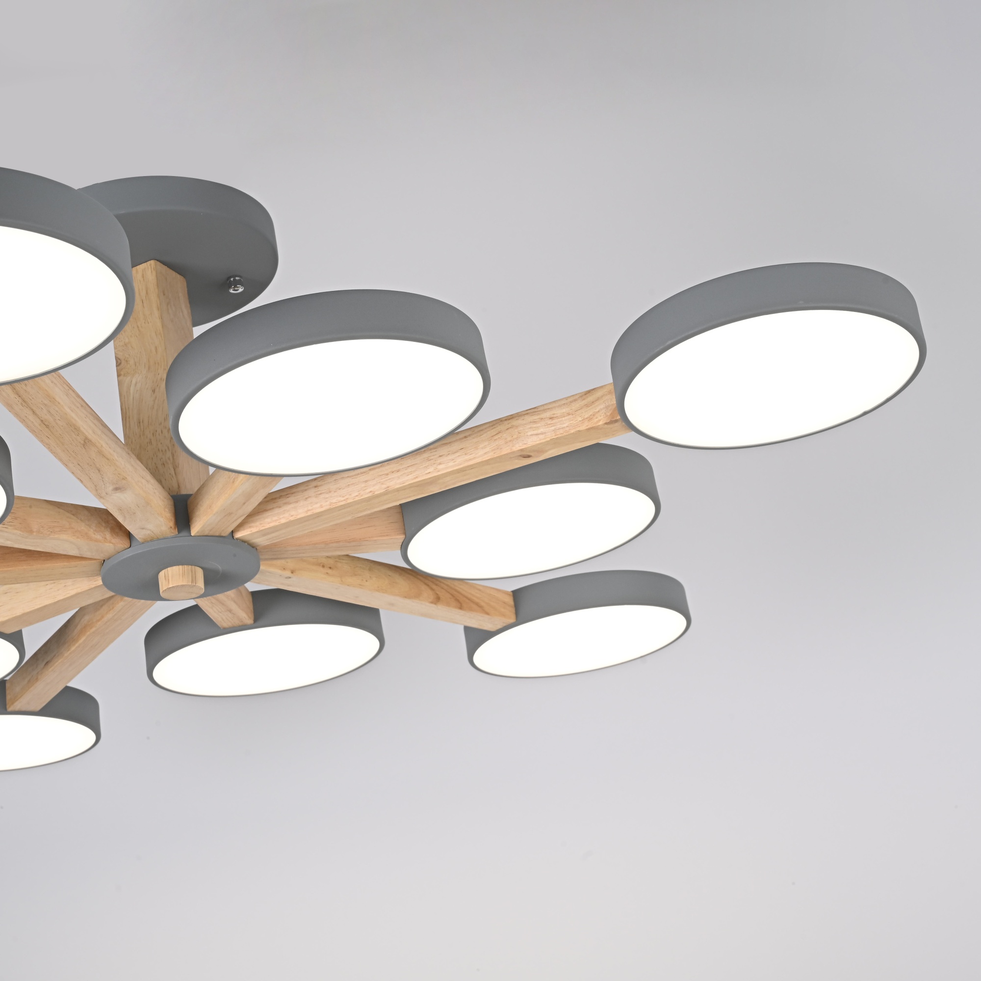 Потолочный светильник TURNA L10 Grey by ImperiumLoft