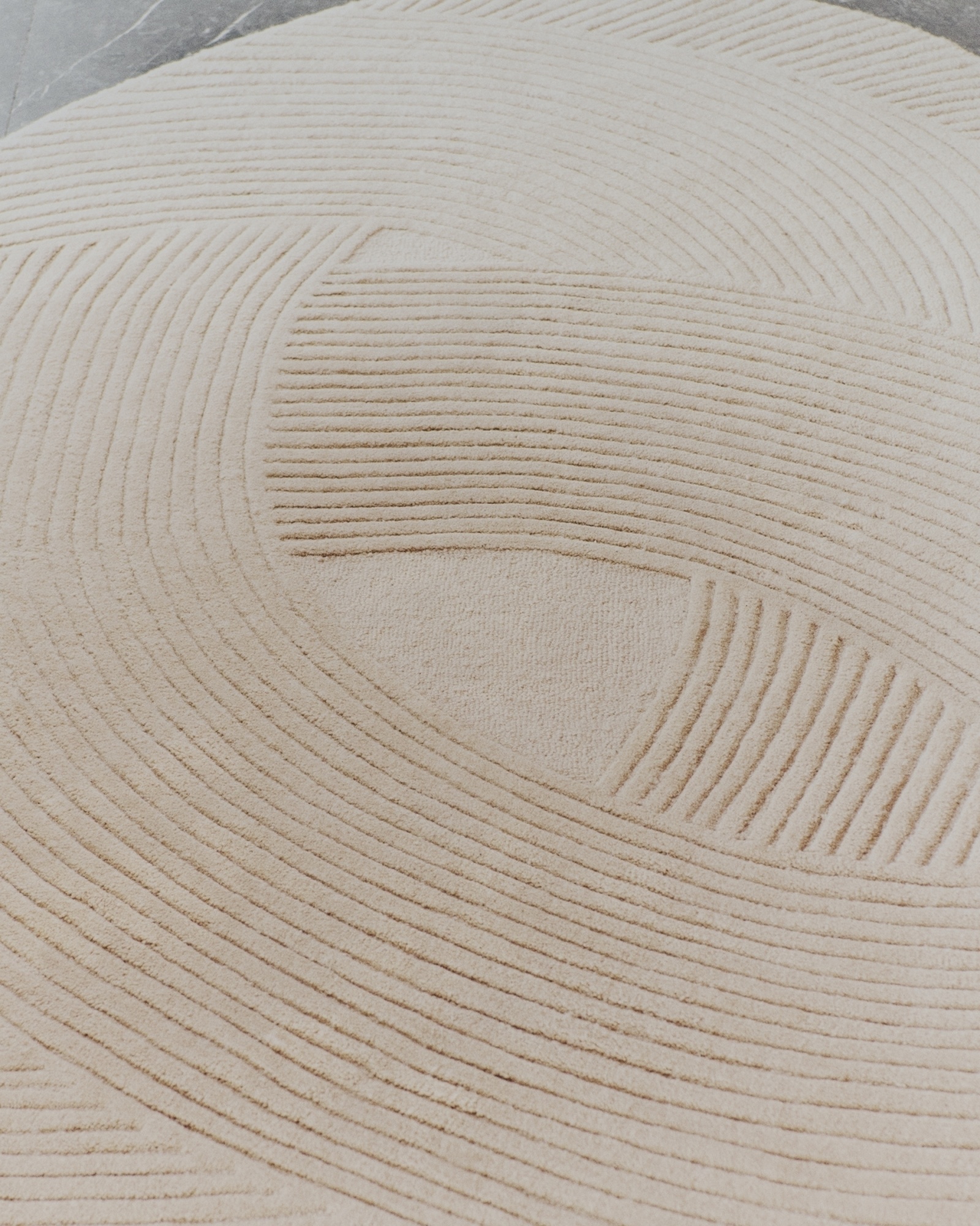 Белый шерстяной ковер Domm 160 x 230 см La Forma (ex Julia Grup)