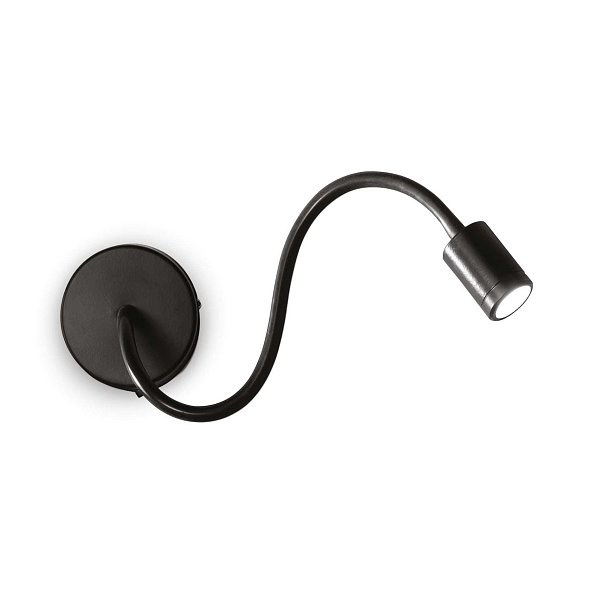 Настенный светильник Ideal Lux FOCUS-1 AP NERO 097190