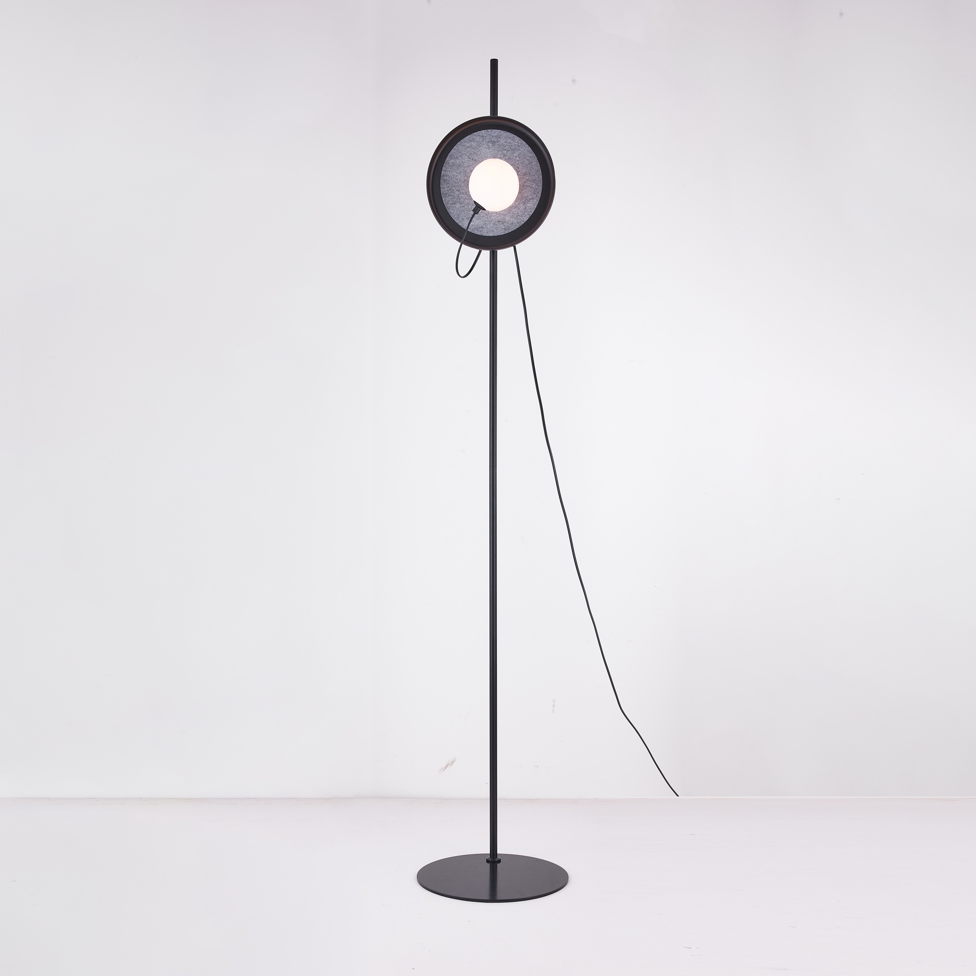 Торшер MARGOTT FL D25 Black by ImperiumLoft