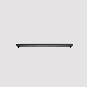 Потолочное крепление CEILING MOUNT 11 BLACK  L80 на 2 подвеса by ImperiumLoft