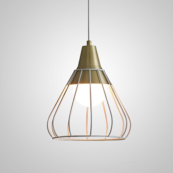 Подвесной светильник GRID4 D23 White by ImperiumLoft