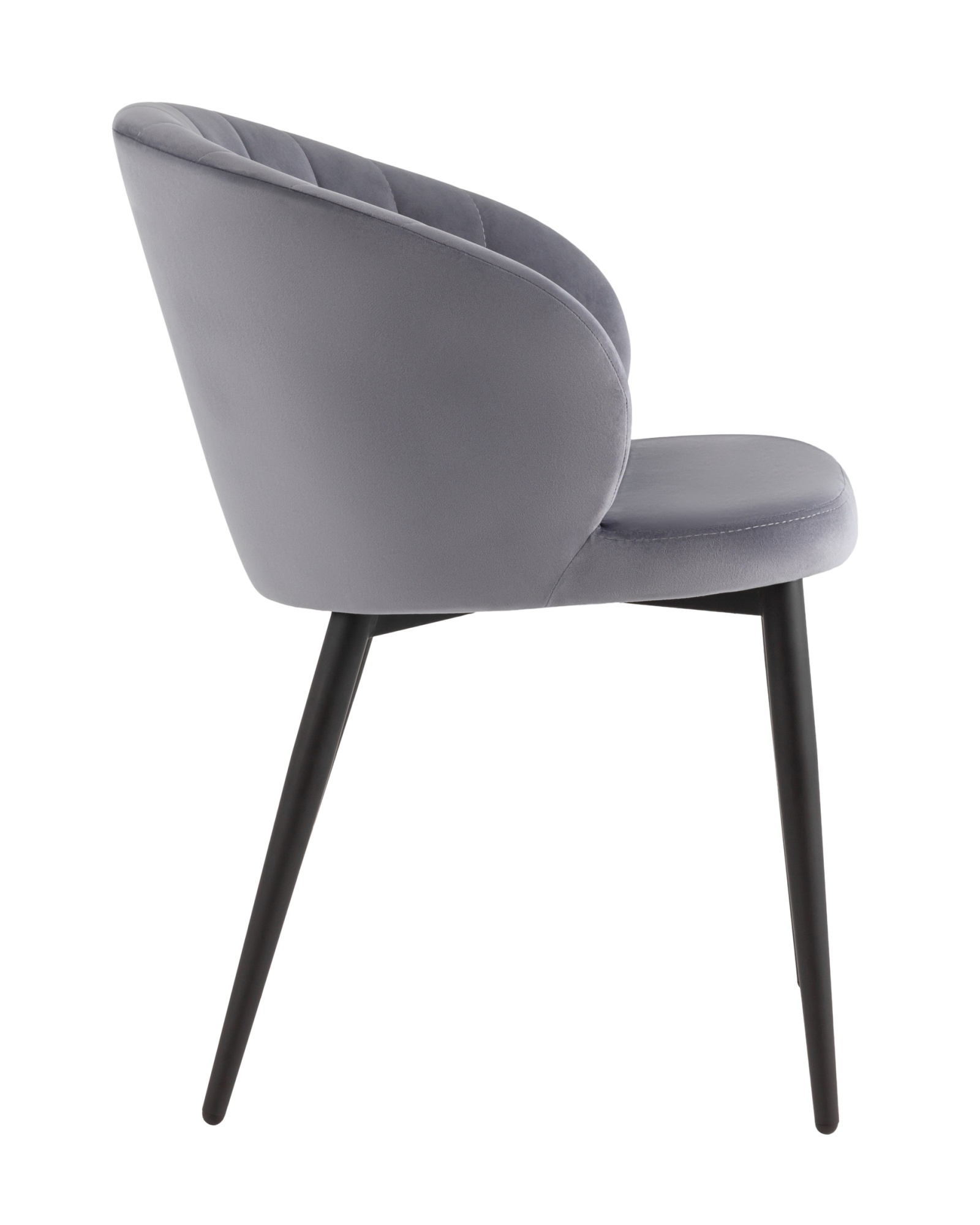 Стул Lastura велюр серый Stool Group