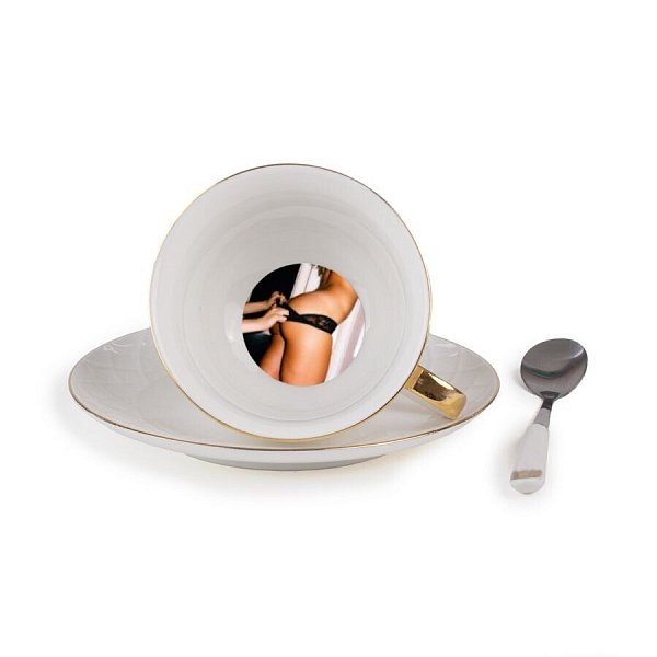 Чайная пара Seletti Lady Tarin Pomona 09966