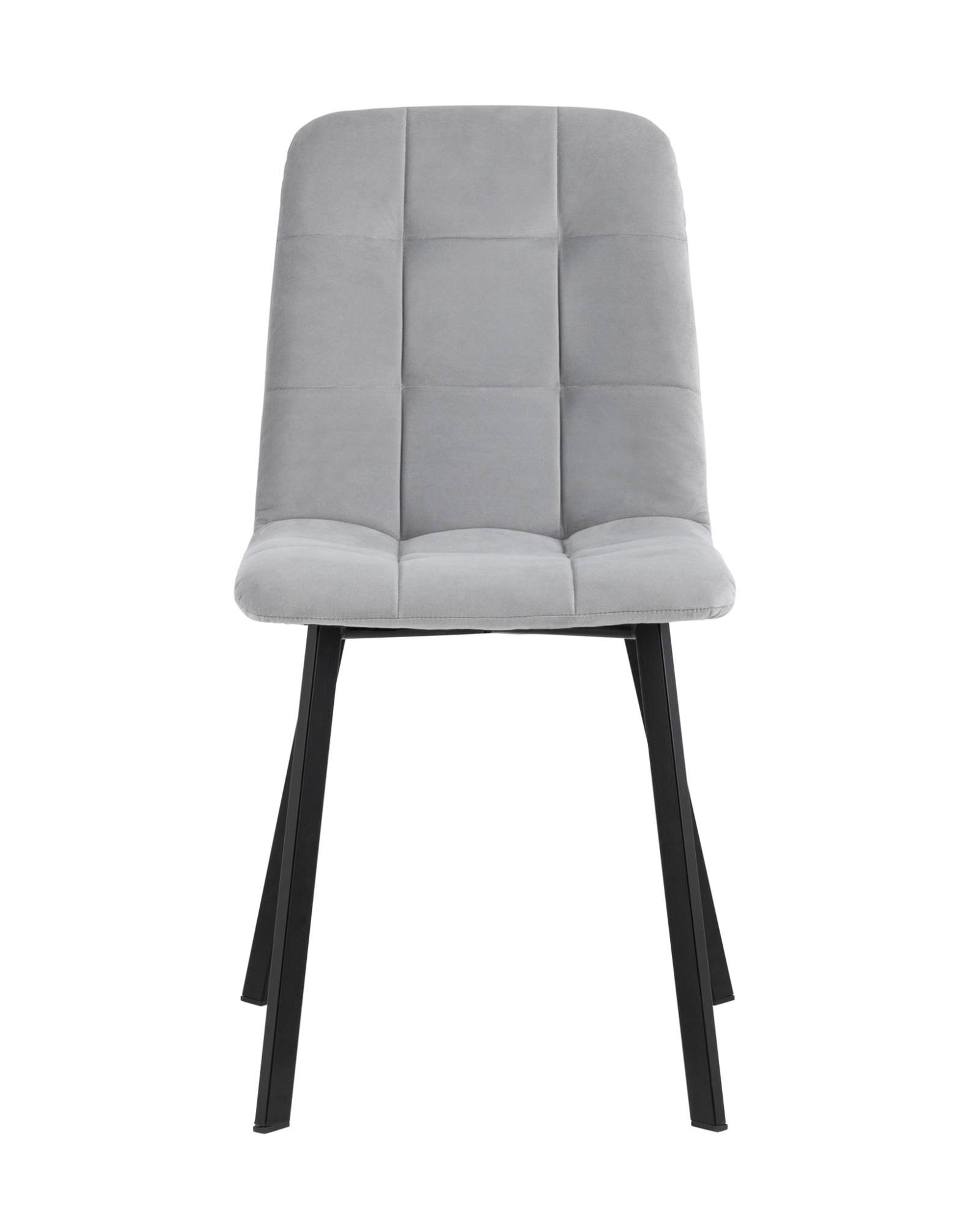 Стул Oliver велюр светло-серый Stool Group