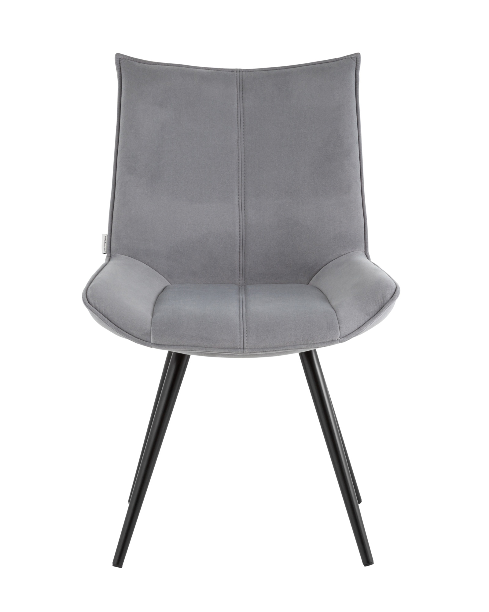 Стул вращающийся Робб велюр серый Stool Group