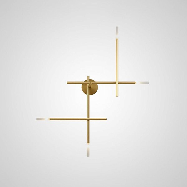 Настенное Бра Traverse Wall Gold H83 By Imperiumloft