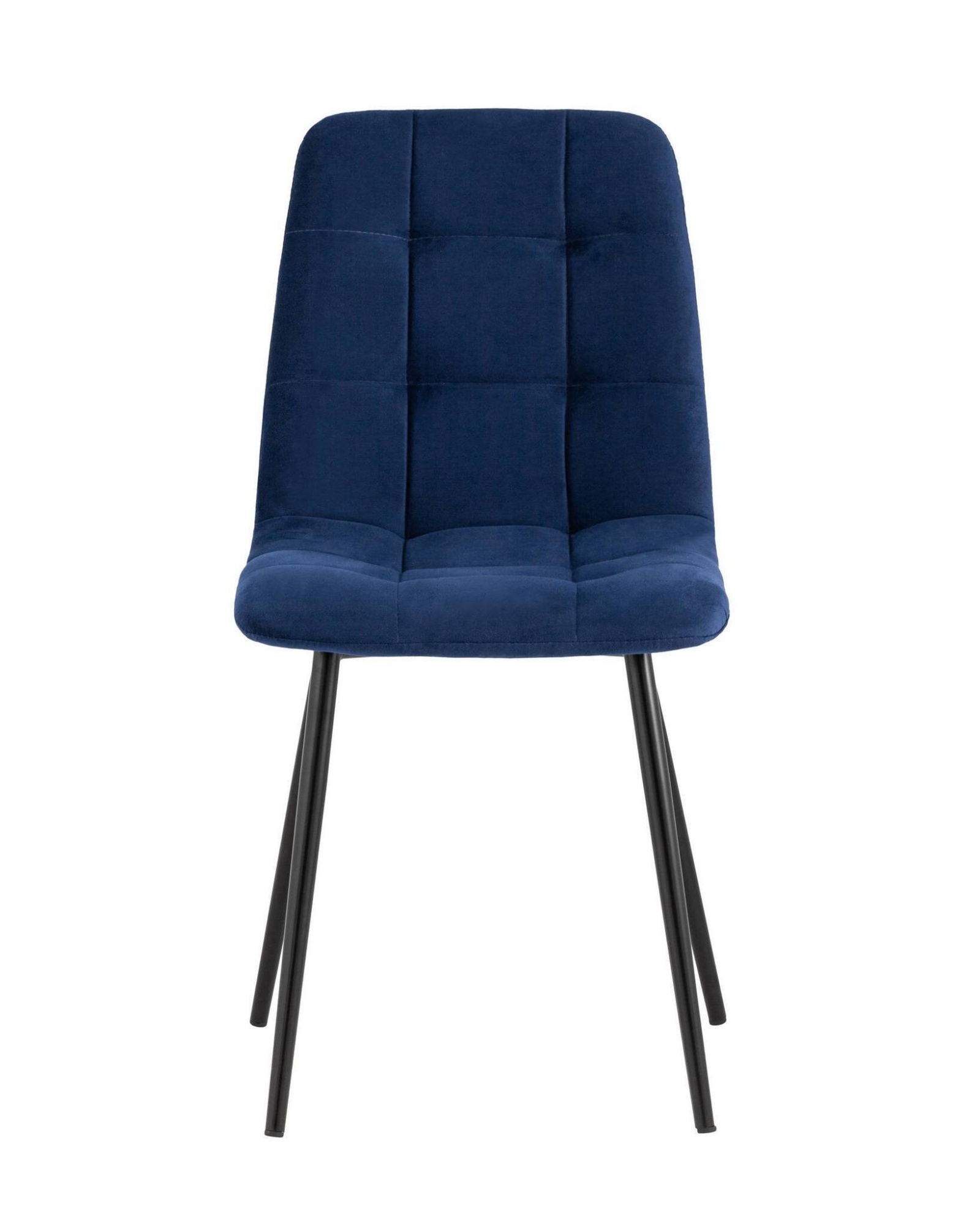 Стул Oliver велюр тёмно-синий Stool Group