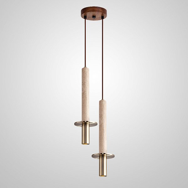 Подвесной светильник HAGBART DUO Brass by ImperiumLoft