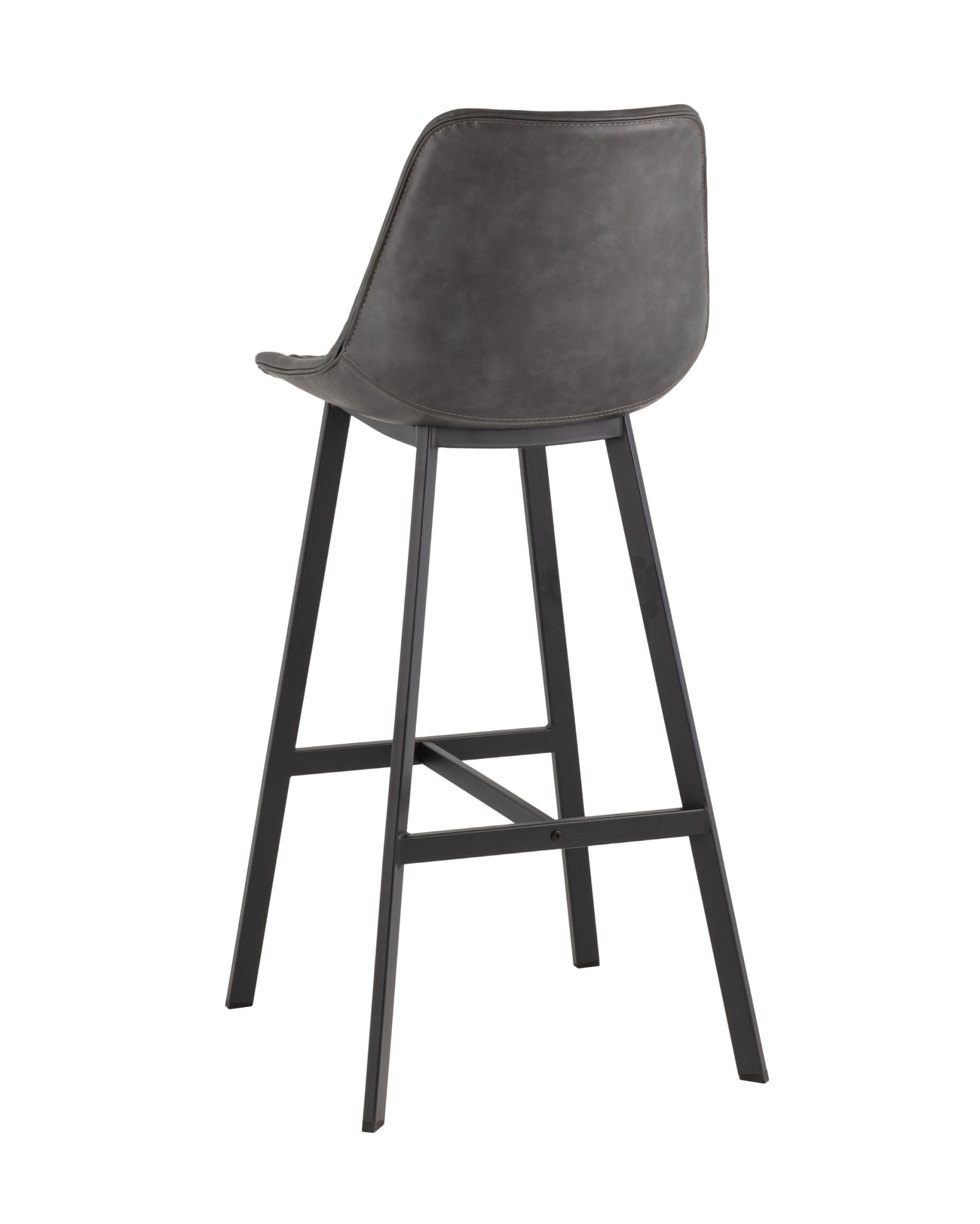 Стул барный TEXAS экокожа серый Stool Group