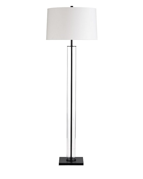 Чёрная напольная лампа Томас Louvre Home P2137TC
