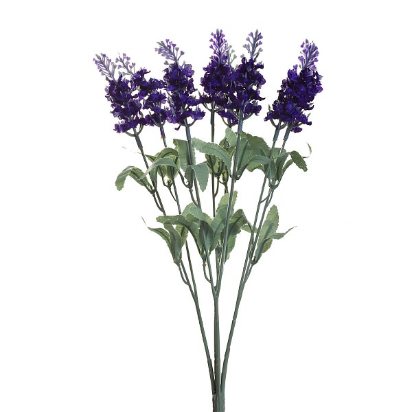 Веточка лаванды с 8 цветками Garda Decor 8J-1105B0031