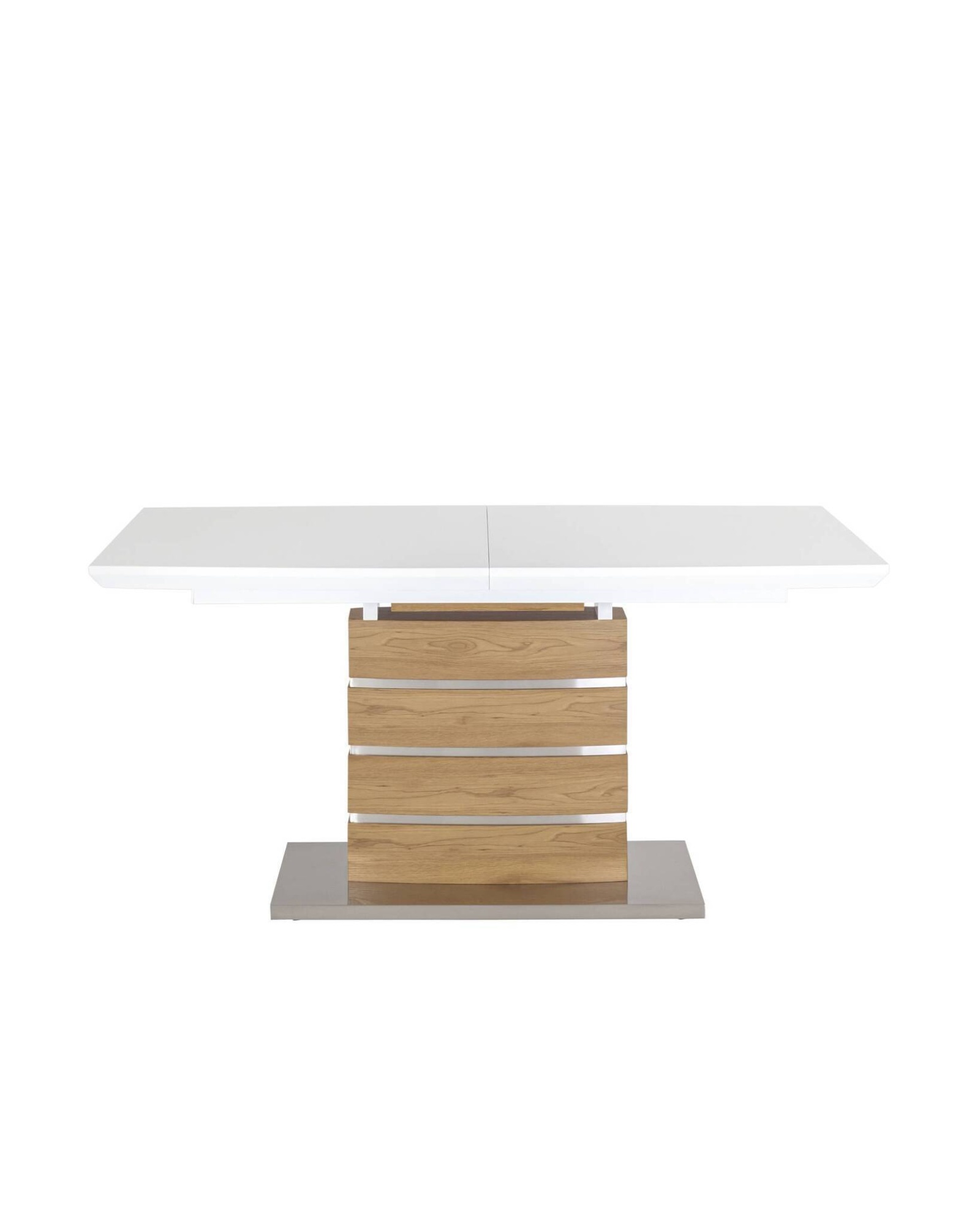 Стол обеденный Генуя раскладной 160-200*90 белый Stool Group