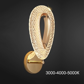 Настенный светильник KEZIA C WALL Трехцветный свет by ImperiumLoft