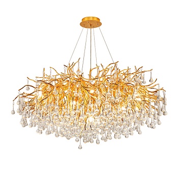 Люстра Droplet Chandelier circle D120 by ImperiumLoft