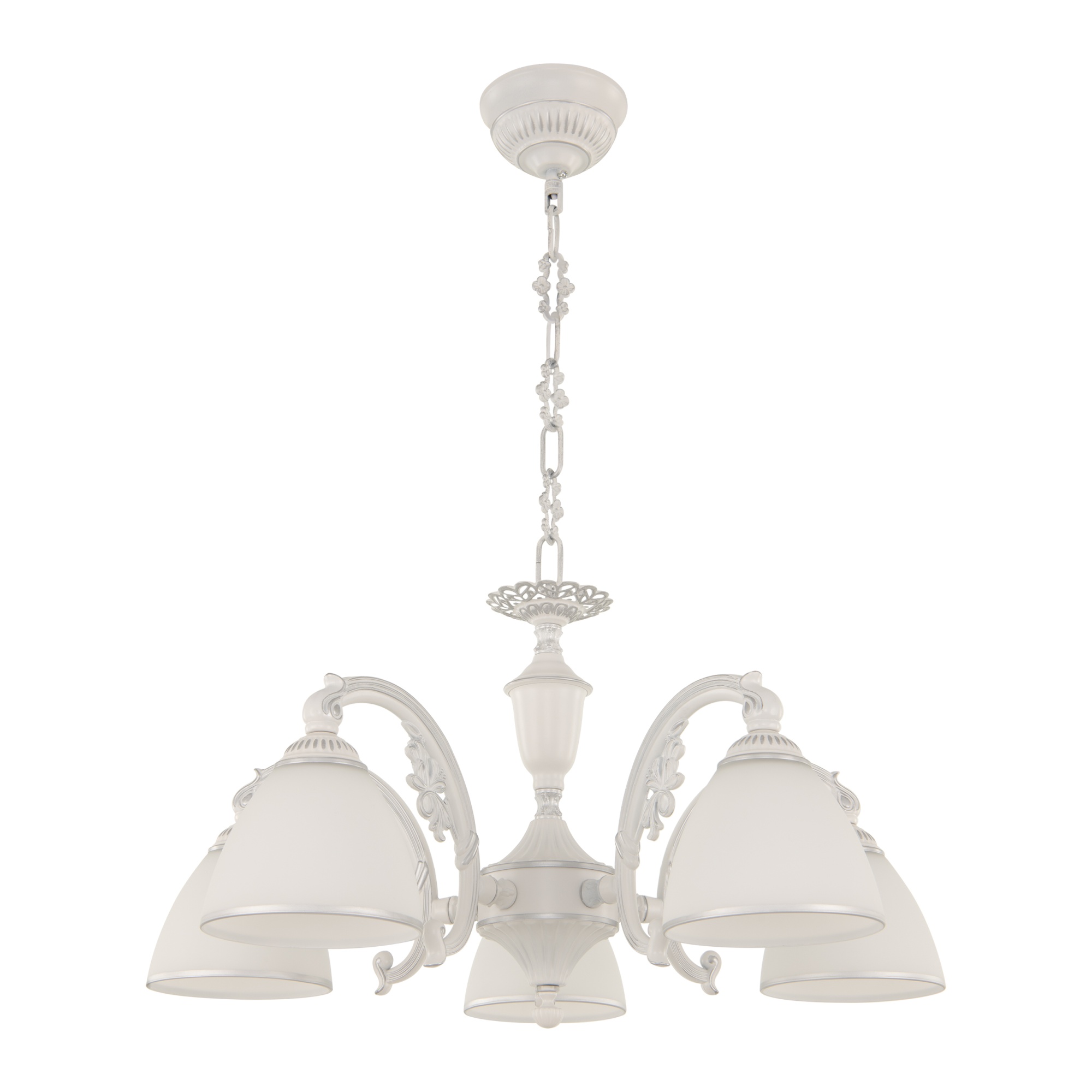 Люстра с плафонами 341837/5 WT+SL Arte Milano