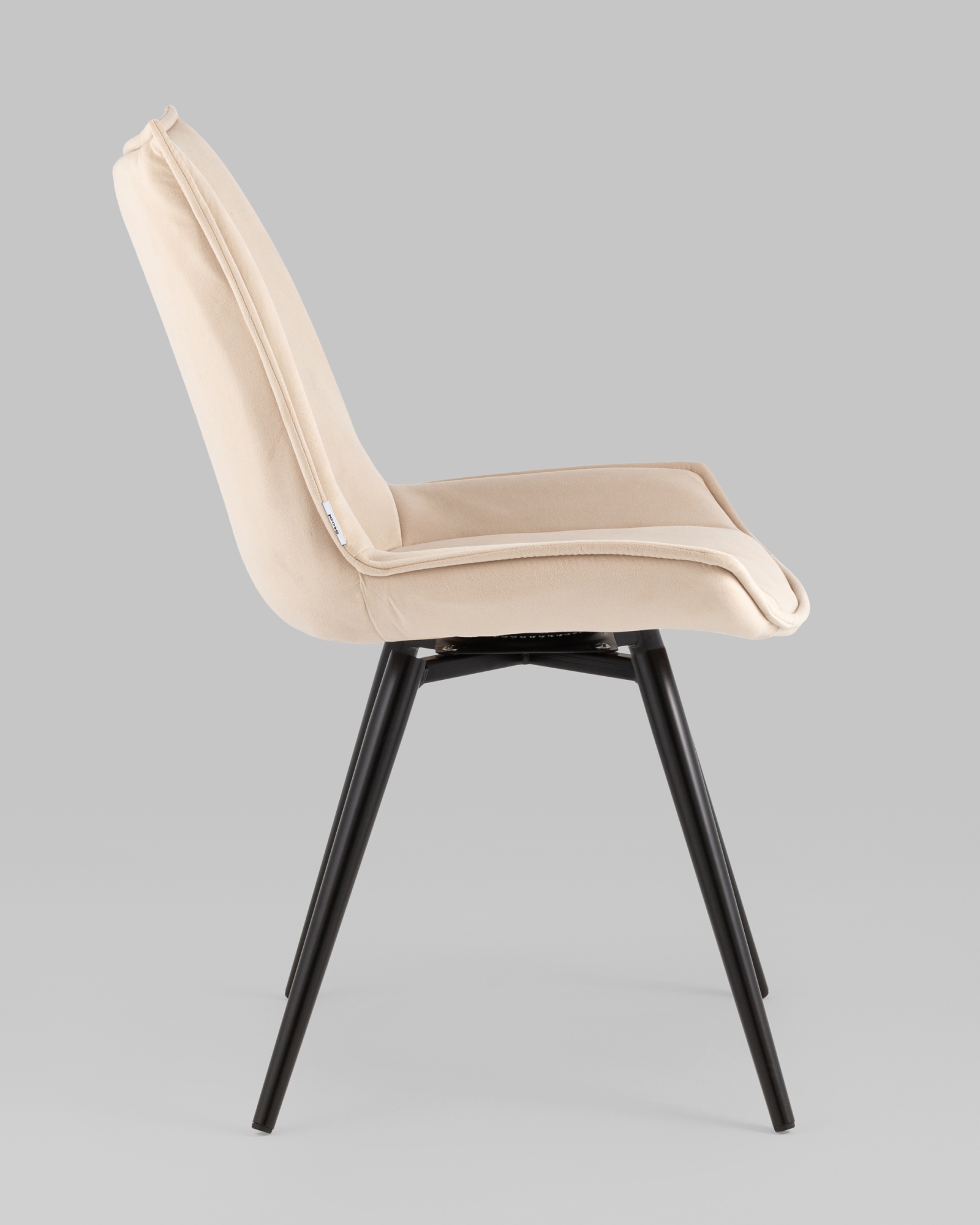 Стул вращающийся Робб велюр бежевый Stool Group