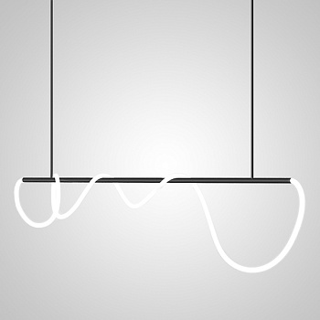 Подвесной светильник GLORIFY BLACK LONG L150 by ImperiumLoft