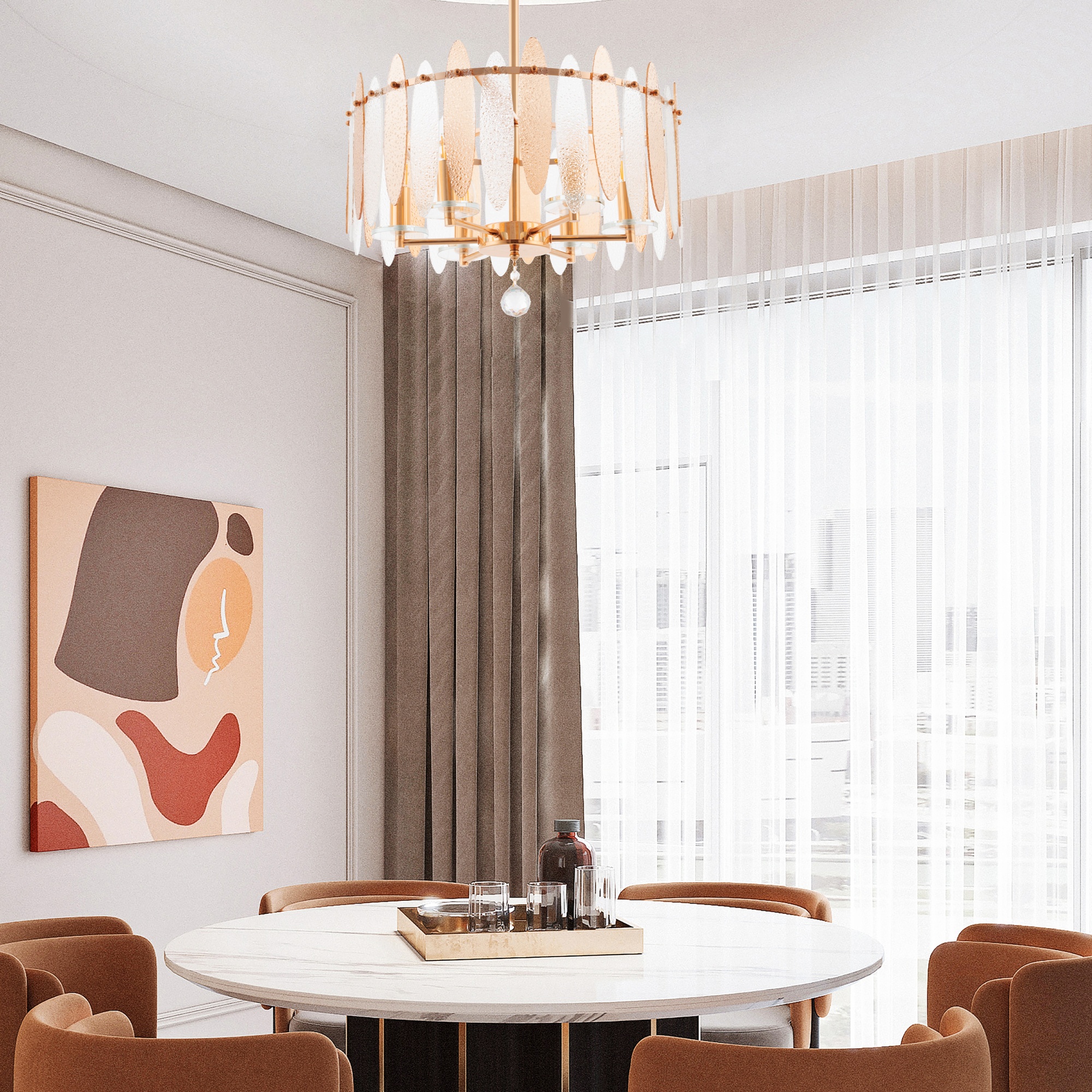 Люстра 373309/6/350/470 GD Arte Milano