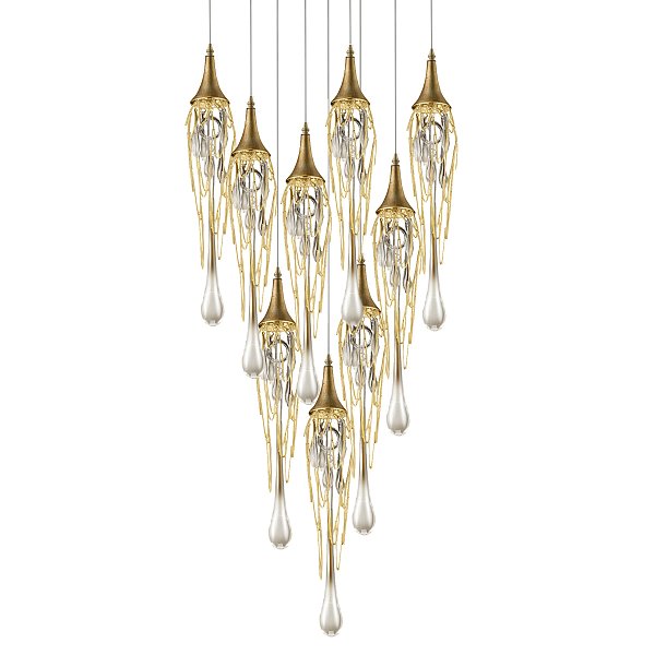Подвесной светильник  Delight Collection Goddess Tears 9 gold