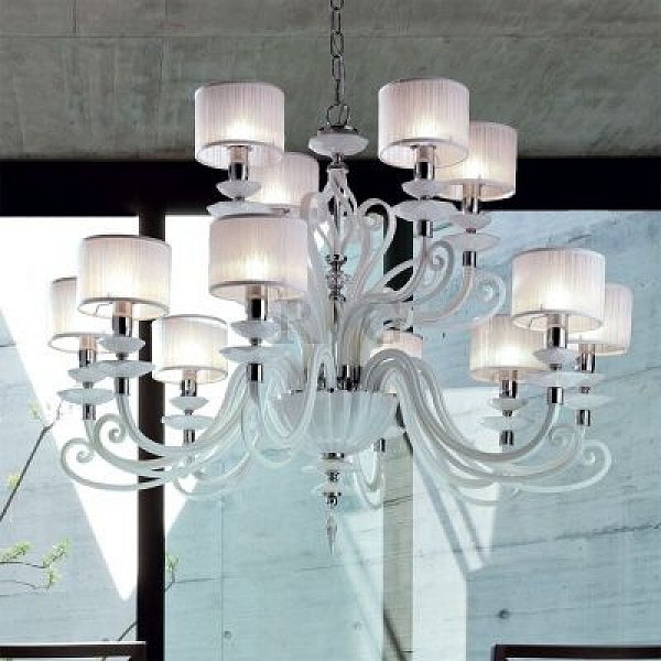 Люстра EUROLUCE ALICANTE WHITE L8+4