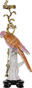 Подсвечник Попугай Glasar 31G2286/F946BC/HFX1799