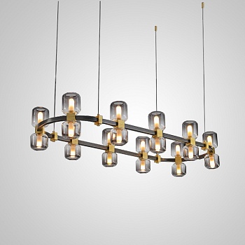 Подвесная люстра WENDEL L20 Grey by ImperiumLoft